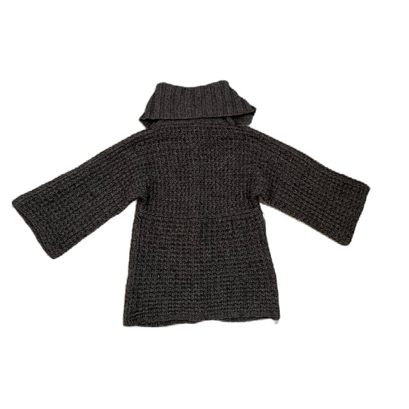 Theory knit button-down turtle neck sweater - Picture 3 of 4